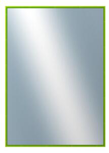 DANTIK - Zrkadlo v rámu, rozmer s rámom 50x70 cm z lišty NIELSEN zelená (7269207)