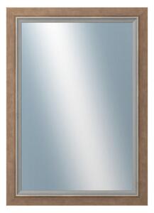 DANTIK - Zrkadlo v rámu, rozmer s rámom 50x70 cm z lišty AMALFI okrová (3114)