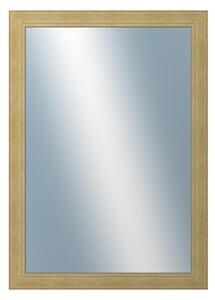 DANTIK - Zrkadlo v rámu, rozmer s rámom 50x70 cm z lišty ANDRÉ veľká starostrieborná (3156)
