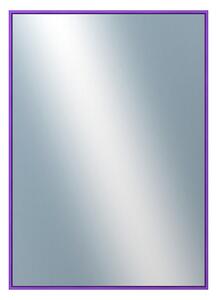 DANTIK - Zrkadlo v rámu, rozmer s rámom 50x70 cm z lišty Hliník modrá m. (7002242)