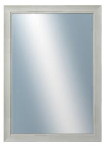 DANTIK - Zrkadlo v rámu, rozmer s rámom 50x70 cm z lišty ANDRÉ veľká biela (3155)