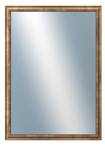DANTIK - Zrkadlo v rámu, rozmer s rámom 50x70 cm z lišty TRITON zlatá (2142)