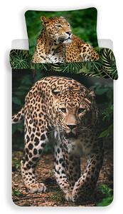 Jerry Fabrics Obliečky Leopard - Leopard | 140 x 200 cm / 70 x 90 cm