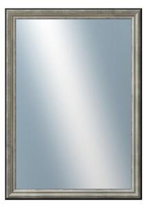 DANTIK - Zrkadlo v rámu, rozmer s rámom 50x70 cm z lišty Anversa strieborná (3152)