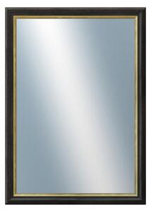 DANTIK - Zrkadlo v rámu, rozmer s rámom 50x70 cm z lišty Anversa čierna Au (3149)