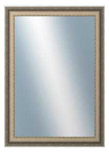 DANTIK - Zrkadlo v rámu, rozmer s rámom 50x70 cm z lišty DOPRODEJMETAL AG prehnutá veľká (3025)