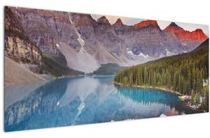 Obraz - Horská kanadská krajina (120x50 cm)