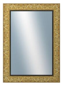 DANTIK - Zrkadlo v rámu, rozmer s rámom 50x70 cm z lišty PRAHA zlatá (2752)
