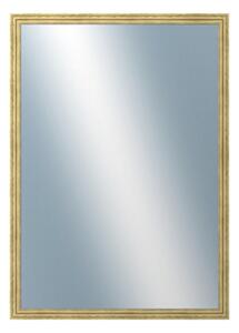 DANTIK - Zrkadlo v rámu, rozmer s rámom 50x70 cm z lišty DEFINO zlatá (2898)