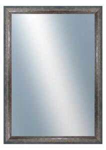 DANTIK - Zrkadlo v rámu, rozmer s rámom 50x70 cm z lišty NEVIS modrá (3052)