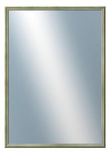 DANTIK - Zrkadlo v rámu, rozmer s rámom 50x70 cm z lišty Y-ka zelená linka (3126)