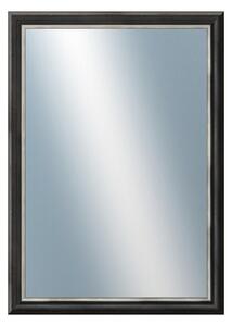 DANTIK - Zrkadlo v rámu, rozmer s rámom 50x70 cm z lišty Anversa čierna AG (3150)
