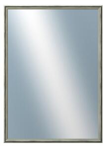 DANTIK - Zrkadlo v rámu, rozmer s rámom 50x70 cm z lišty Y-ka čierna linka (3125)