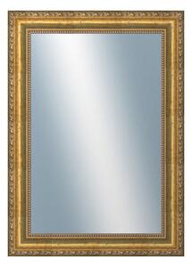 DANTIK - Zrkadlo v rámu, rozmer s rámom 50x70 cm z lišty KLASIK zlatá (2824)