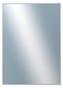 DANTIK - Zrkadlo v rámu, rozmer s rámom 50x70 cm z lišty Hliník strieborná (7001004)