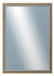 DANTIK - Zrkadlo v rámu, rozmer s rámom 50x70 cm z lišty TAIGA béžová (3105)