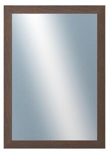 Zrkadlo v rámu Dantik rozmer s rámom 50x70 cm z lišty RETRO hnedá (3144)