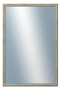 DANTIK - Zrkadlo v rámu, rozmer s rámom 40x60 cm z lišty Y-ka oranžová linka (3128)