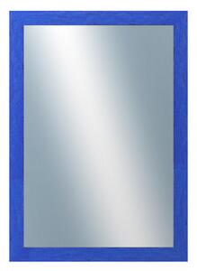 DANTIK - Zrkadlo v rámu, rozmer s rámom 50x70 cm z lišty RETRO modrá (2532)