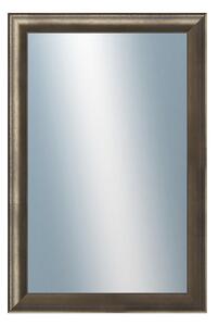 DANTIK - Zrkadlo v rámu, rozmer s rámom 40x60 cm z lišty Ferrosa grafit (3141)