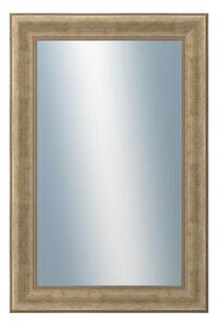 Zrkadlo v rámu Dantik rozmer s rámom 40x60 cm z lišty KŘÍDLO malé zlaté patina (2774)