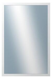 DANTIK - Zrkadlo v rámu, rozmer s rámom 40x60 cm z lišty PERLA biela lesklá vysoká (2746)