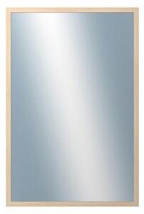 DANTIK - Zrkadlo v rámu, rozmer s rámom 40x60 cm z lišty KASSETTE dub bielený (2865)