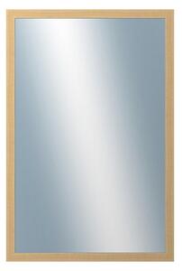 DANTIK - Zrkadlo v rámu, rozmer s rámom 40x60 cm z lišty KASSETTE jaseň (2860)