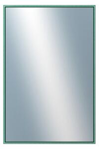 DANTIK - Zrkadlo v rámu, rozmer s rámom 40x60 cm z lišty Hliník zelená m. (7002246)