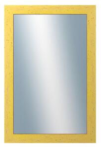 DANTIK - Zrkadlo v rámu, rozmer s rámom 40x60 cm z lišty RETRO žltá (2533)