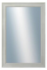 DANTIK - Zrkadlo v rámu, rozmer s rámom 40x60 cm z lišty ANDRÉ veľká biela (3155)