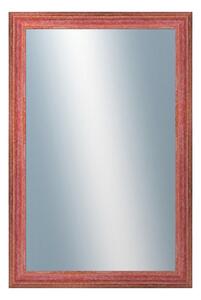 DANTIK - Zrkadlo v rámu, rozmer s rámom 40x60 cm z lišty LYON červená (2707)