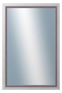 DANTIK - Zrkadlo v rámu, rozmer s rámom 40x60 cm z lišty RIVIERA vínová (3104)