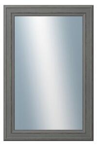 DANTIK - Zrkadlo v rámu, rozmer s rámom 40x60 cm z lišty STEP tmavošedá (3021)
