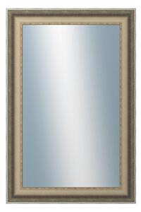 DANTIK - Zrkadlo v rámu, rozmer s rámom 40x60 cm z lišty DOPRODEJMETAL AG prehnutá veľká (3025)