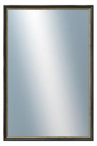 DANTIK - Zrkadlo v rámu, rozmer s rámom 40x60 cm z lišty Anversa piccola čierna (3145)