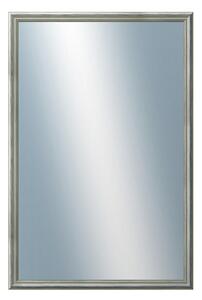 DANTIK - Zrkadlo v rámu, rozmer s rámom 40x60 cm z lišty Y-ka modrá linka (3131)