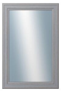 DANTIK - Zrkadlo v rámu, rozmer s rámom 40x60 cm z lišty STEP šedá (3019)