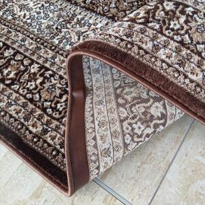 Vzorovaný vintage koberec v hnedej farbe Hnedá Šírka: 80 cm | Dĺžka: 150 cm