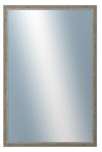 DANTIK - Zrkadlo v rámu, rozmer s rámom 40x60 cm z lišty GRAFIC grafit vysoká (2674)