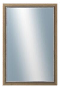 DANTIK - Zrkadlo v rámu, rozmer s rámom 40x60 cm z lišty TAIGA béžová (3105)
