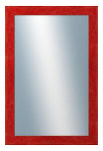 DANTIK - Zrkadlo v rámu, rozmer s rámom 40x60 cm z lišty RETRO červená (2534)