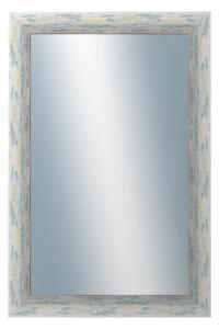 DANTIK - Zrkadlo v rámu, rozmer s rámom 40x60 cm z lišty PAINT zelená veľká (2964)