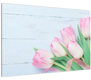 Obraz - Kytica tulipánov (90x60 cm)