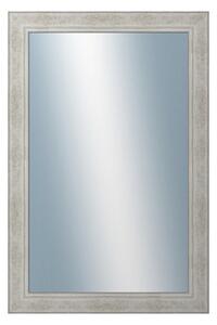 DANTIK - Zrkadlo v rámu, rozmer s rámom 40x60 cm z lišty ANDRÉ veľká strieborná (3157)