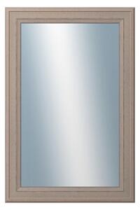 DANTIK - Zrkadlo v rámu, rozmer s rámom 40x60 cm z lišty STEP hnedá (3020)