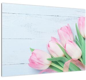 Obraz - Kytica tulipánov (70x50 cm)