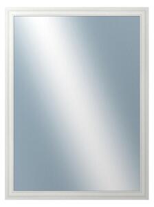 DANTIK - Zrkadlo v rámu, rozmer s rámom 60x80 cm z lišty LYON biela (2666)