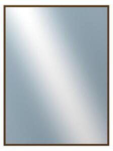 DANTIK - Zrkadlo v rámu, rozmer s rámom 60x80 cm z lišty Hliník hnedá (7269211)