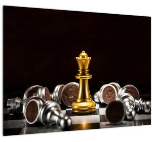 Obraz - Šachové figúrky (70x50 cm)